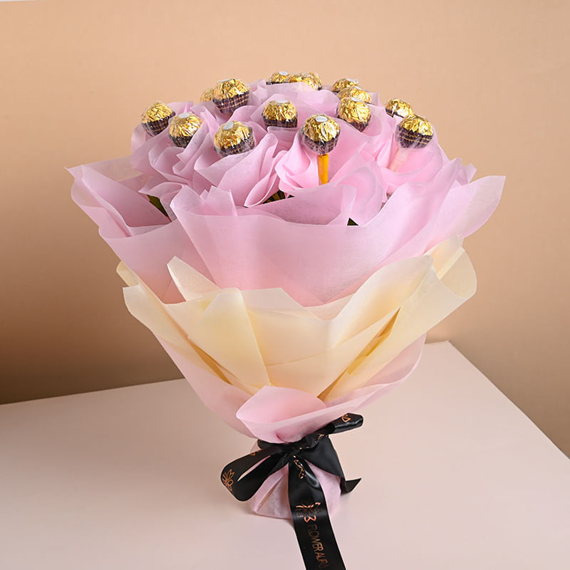 Ferrero Rocher Blush Bouquet