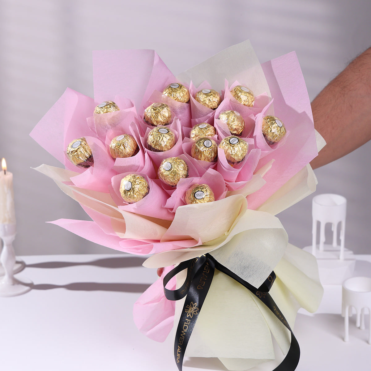 Ferrero Rocher Blush Bouquet