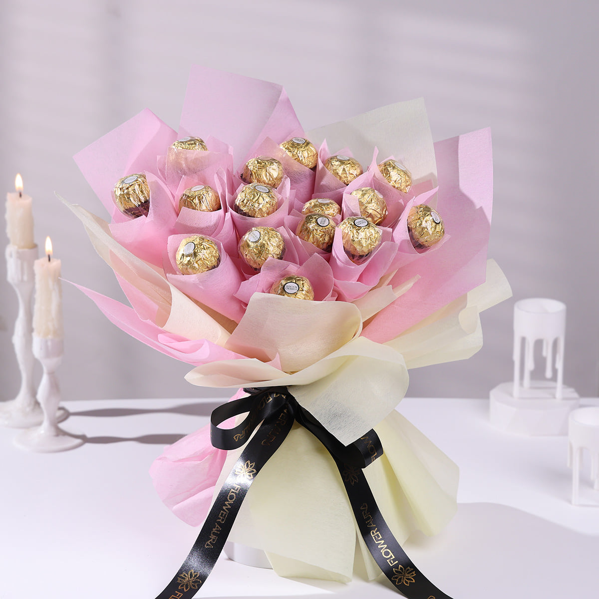 Bunch Of 12 Ferrero Rocher Bouquet