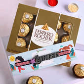 Ferrero Rocher With Avengers Rakhi