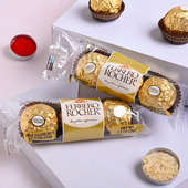 Ferrero Rocher with Divine Bracelet Rakhis - Rakhi to USA