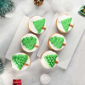 Festive Christmas Tree Cupcakes Online