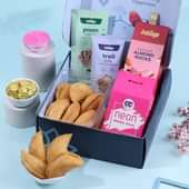 Festive Colours N Bites Hoil Hamper