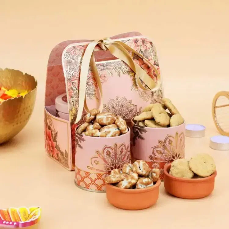 Pecans N Mathri Festive Gift Box