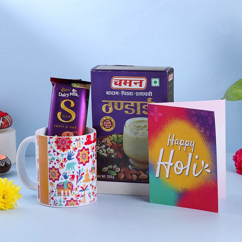 Festive Holi Flavours N Greetings Hamper