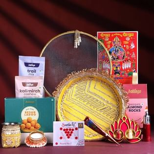 Festive Karwa Chauth Essesntials N Munchies Hamper
