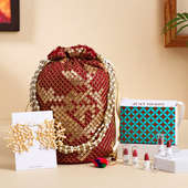 Festive Potli With Beauty Treasures