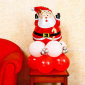 Festive Santa Claus Balloon Decor