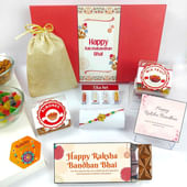 Festive Thread N Flavours Rakhi Hamper
