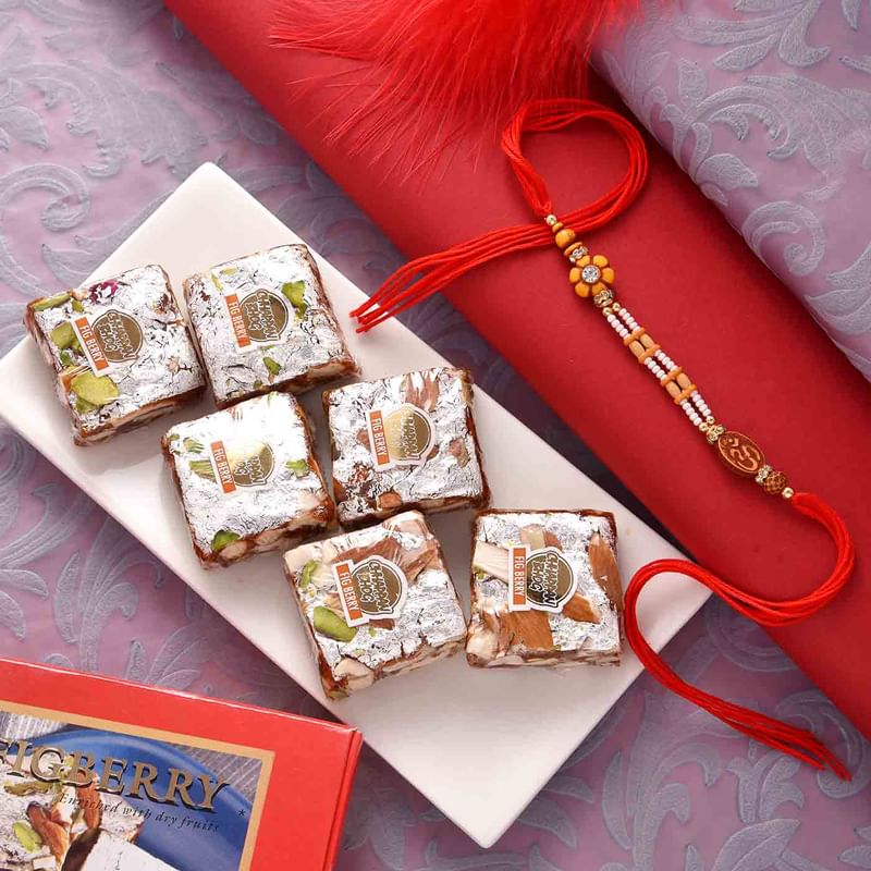 Figberry N Series Beaded Rakhi