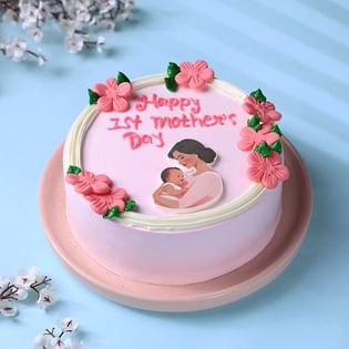 First Mothers Day Milestone Cake