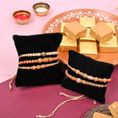 Five Beads Rakhi N Sweets