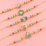 Five Colourful Intricate Motif Rakhis