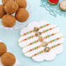 Five Cultural Charm Rakhis With Besan Laddoo
