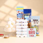 Five Designer Rakhi N Treats Hamper