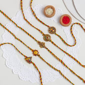 Colorful Unity Rakhi Set