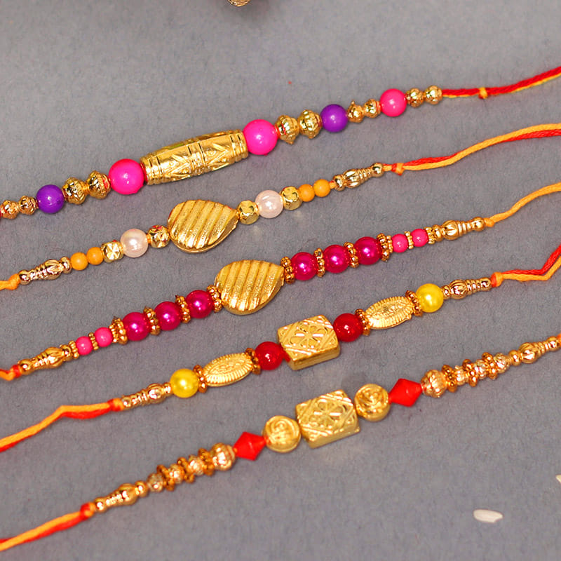 Five Golden Rakhis