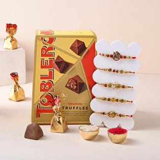 Rakhis With Tobelorne Chocolates