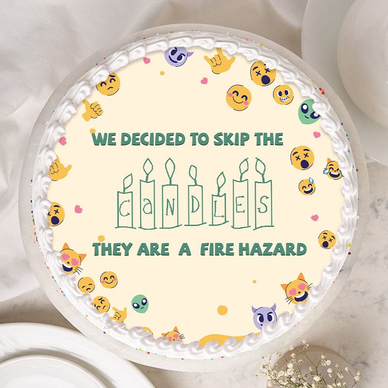 Flavorful Fire Hazard Cake