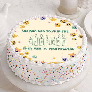 Flavorful Fire Hazard Cake