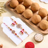  Floral Bhaiya Bhabhi Rakhi Set With Besan Ladoos