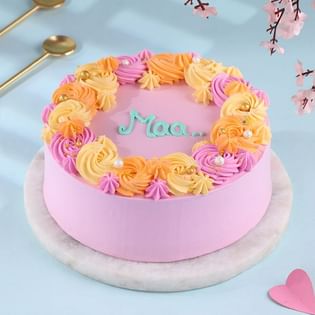 Floral Bliss Mothers Day Cake