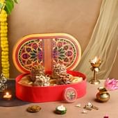 Floral Charm Diwali Dry Fruits Box