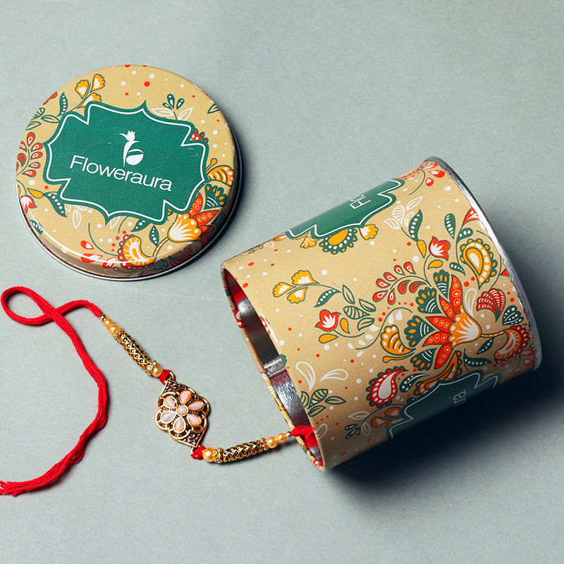 Floral Dial Sacred Thread