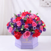 Floral Embrace In Shades Of Pink