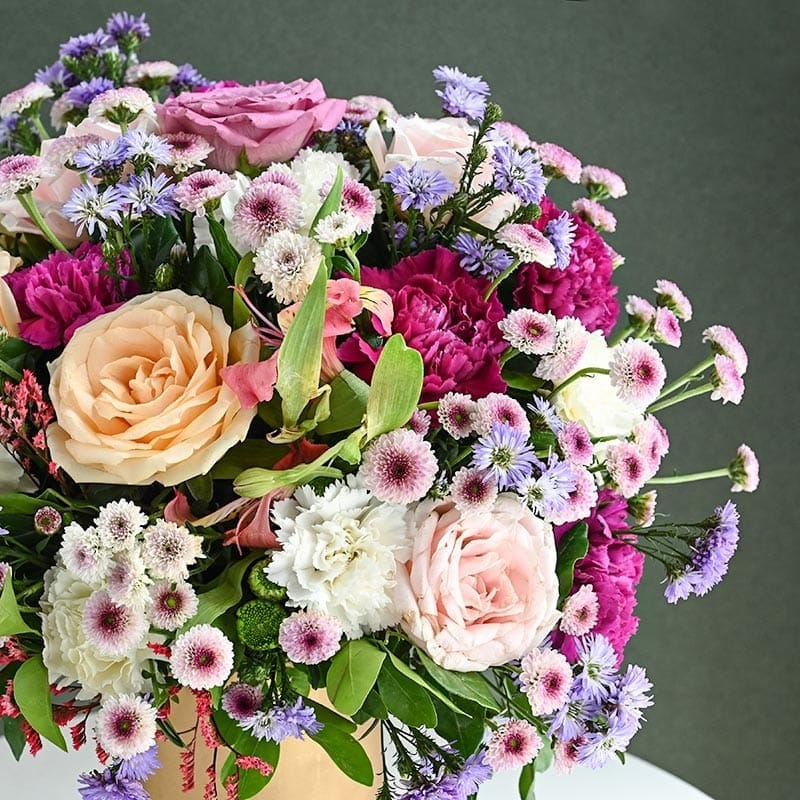 Floral Harmony in Gold