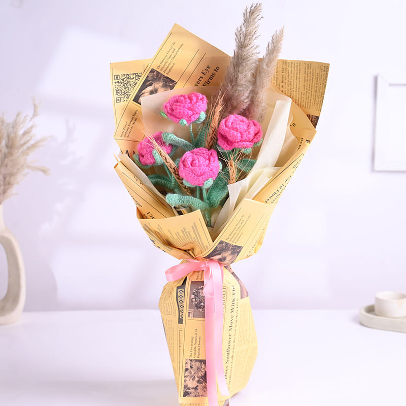 Floral Hug Crochet Bouquet