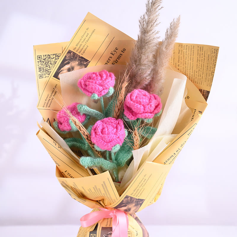 Floral Hug Crochet Bouquet