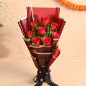 Flower Bouquet of Karwa Chauth Set