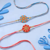 Send Floral Designer Rakhis With Sweets to UK from India