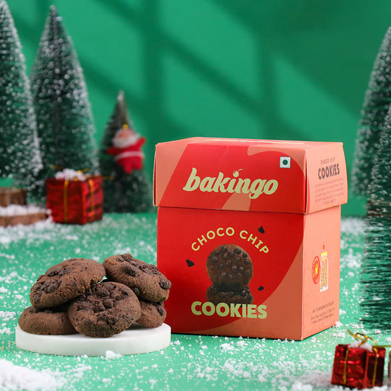 Floral Tea N Cookies with Scented Candle gift for christmas