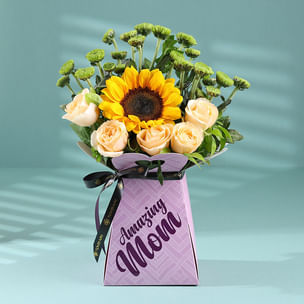 Floral Warmth For Mom