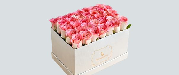 Buy Flowers in Gift Boxes from Best Florist in India