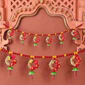 Flowery Beads Celestial Bandhanwar