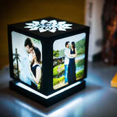 Flowery Pic Rotation Lamp