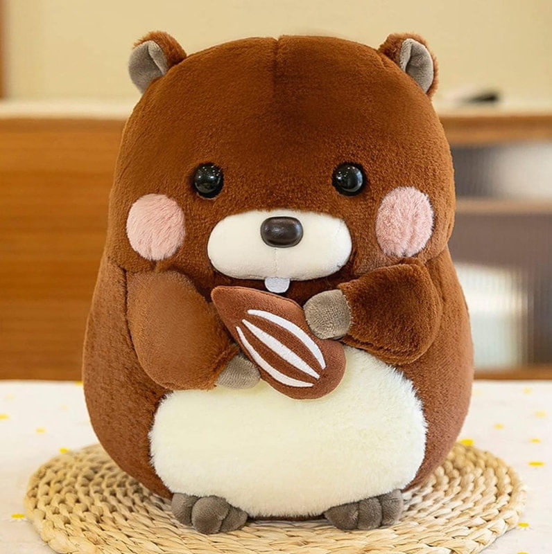 Fluffy Hamster Plush Toy