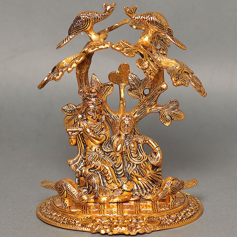 Flutistically Yours Radha Idol - Material - Metal