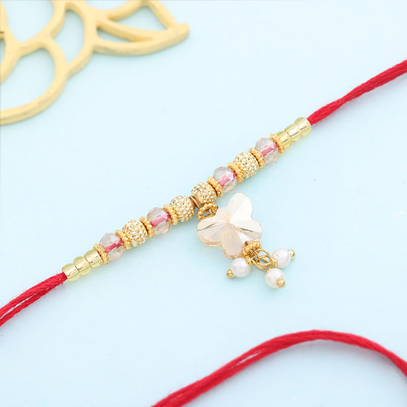 Fluttering Butterfly Lumba Rakhi