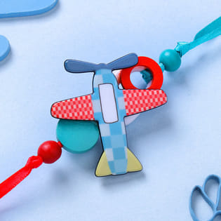 Fly High Aeroplane Kids Rakhi