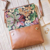 Folded Floral Sling Bag For Valentine