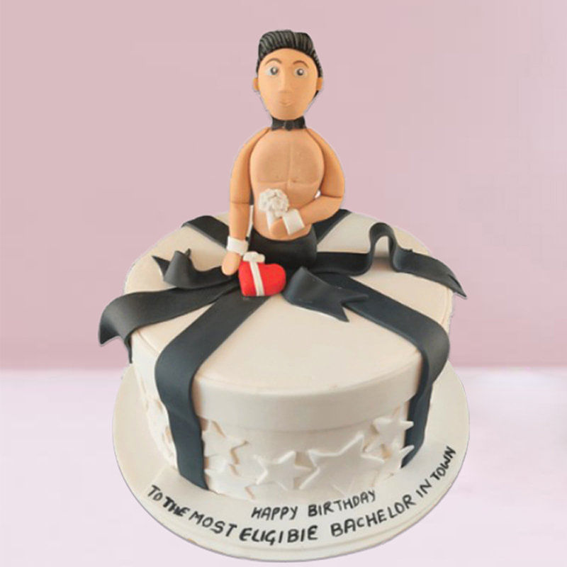 Fondant Bachelor Cake