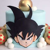 Fondant Dragon Ball Z Cake