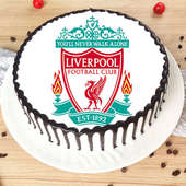 Liverpool Football Club Poster Cake