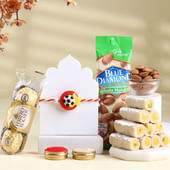 Football Kids Rakhi With Sweet N Nuttytreats