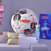 Football With Playful Kids Rakhi N Bounty Chocolate
