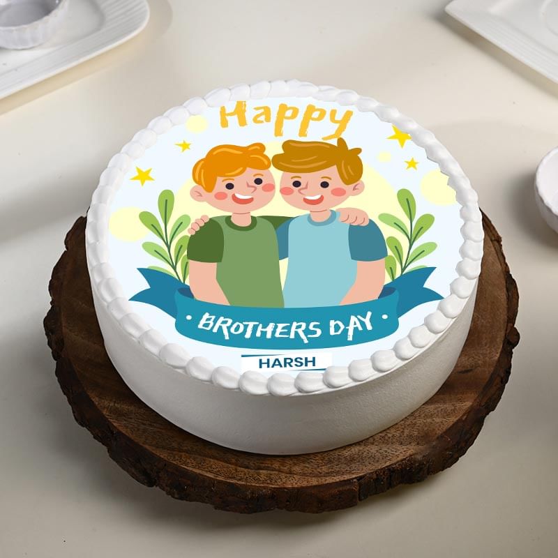 Forever Bond Brothers Day Cake